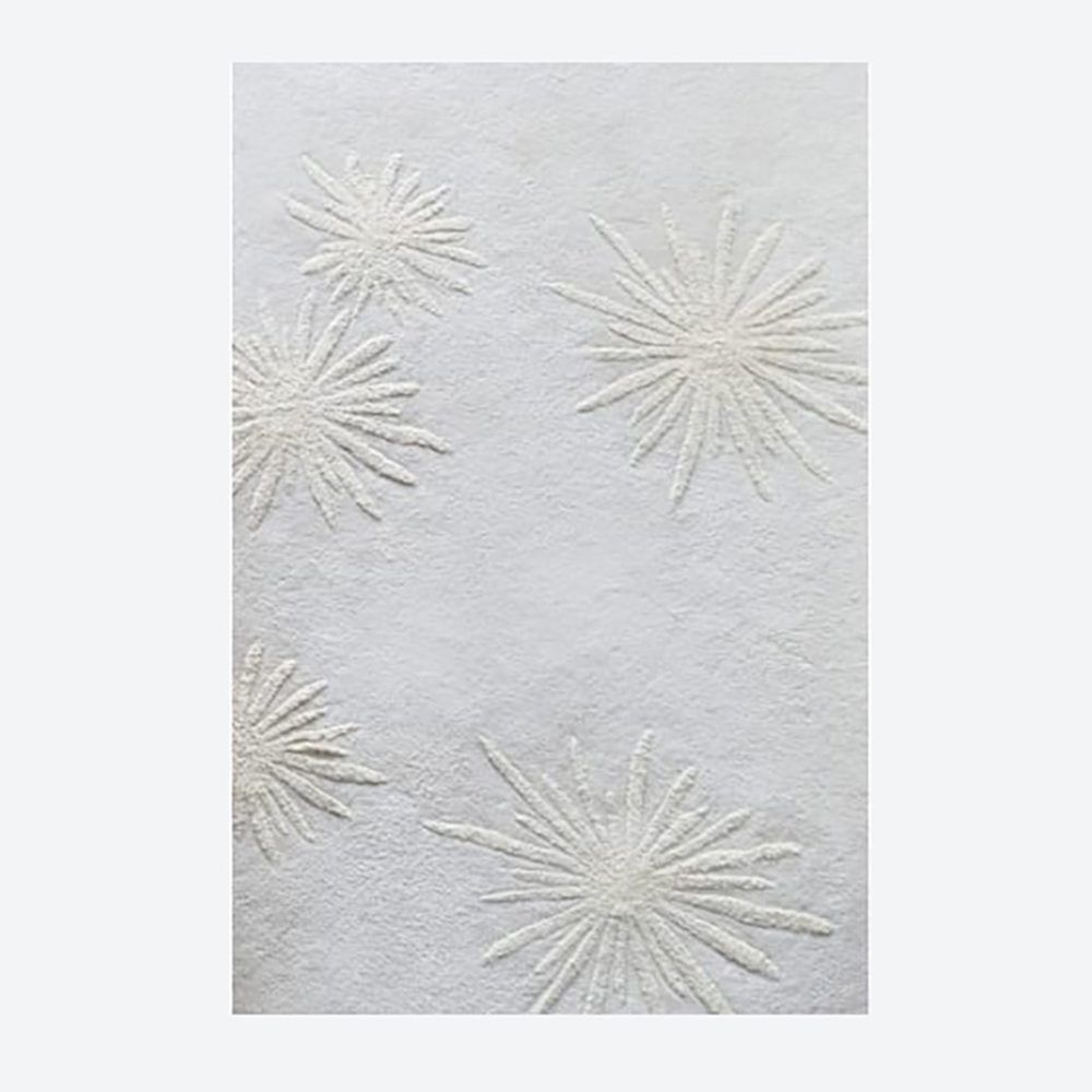White Sun Rug