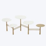 Pebble Coffee Table White