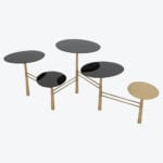 Table Basse Pebble Noire