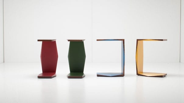 Origami C occasional table by Nada Debs