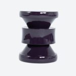 Barth Stool Les Intemporels Aubergine
