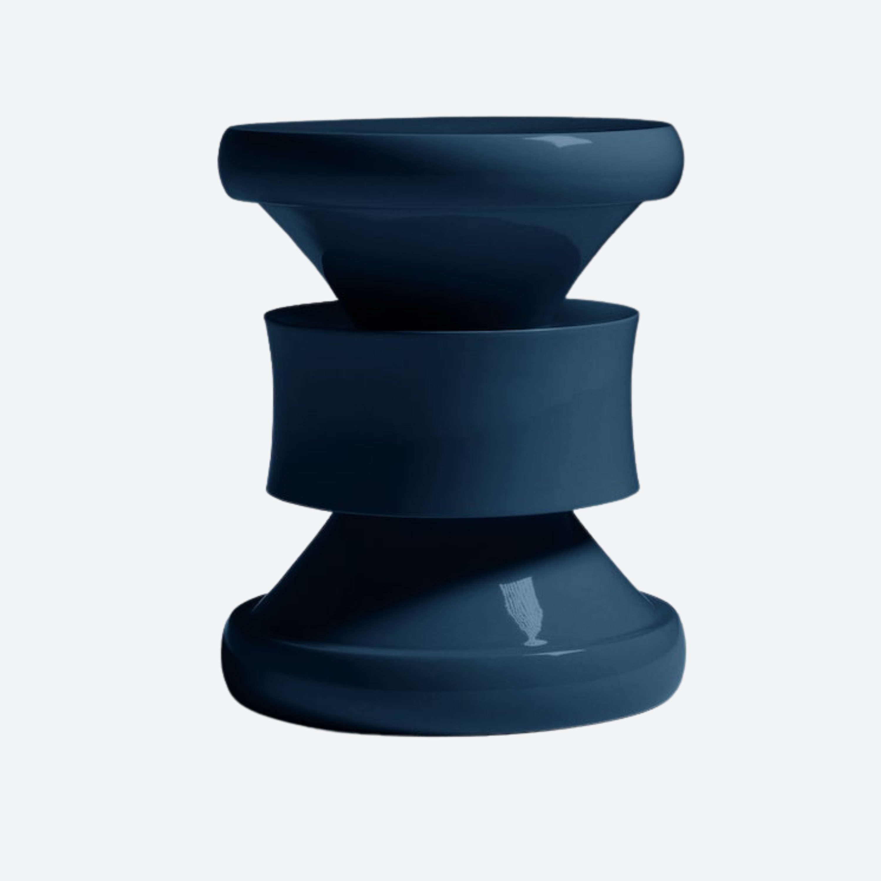 Barth Stool Les Intemporels Petrol Blue