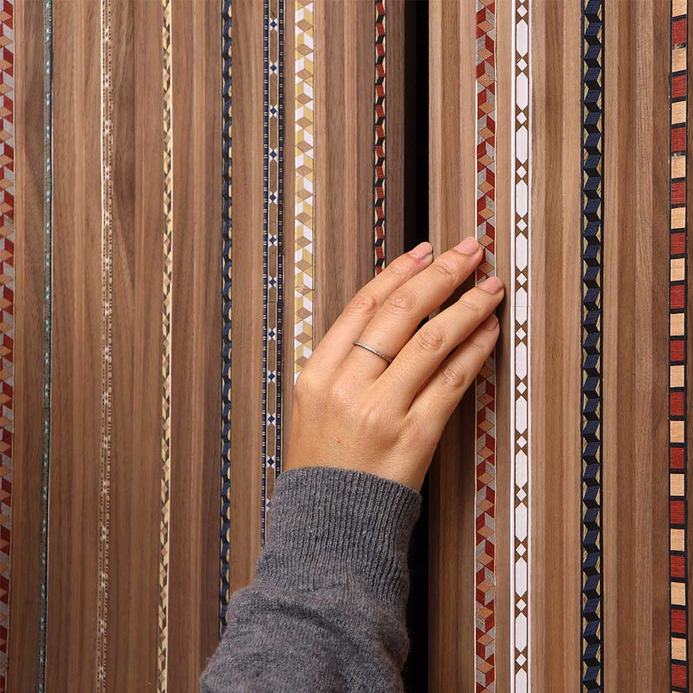 The Invisible Collection Nada Debs Funquetery Pleated Bar