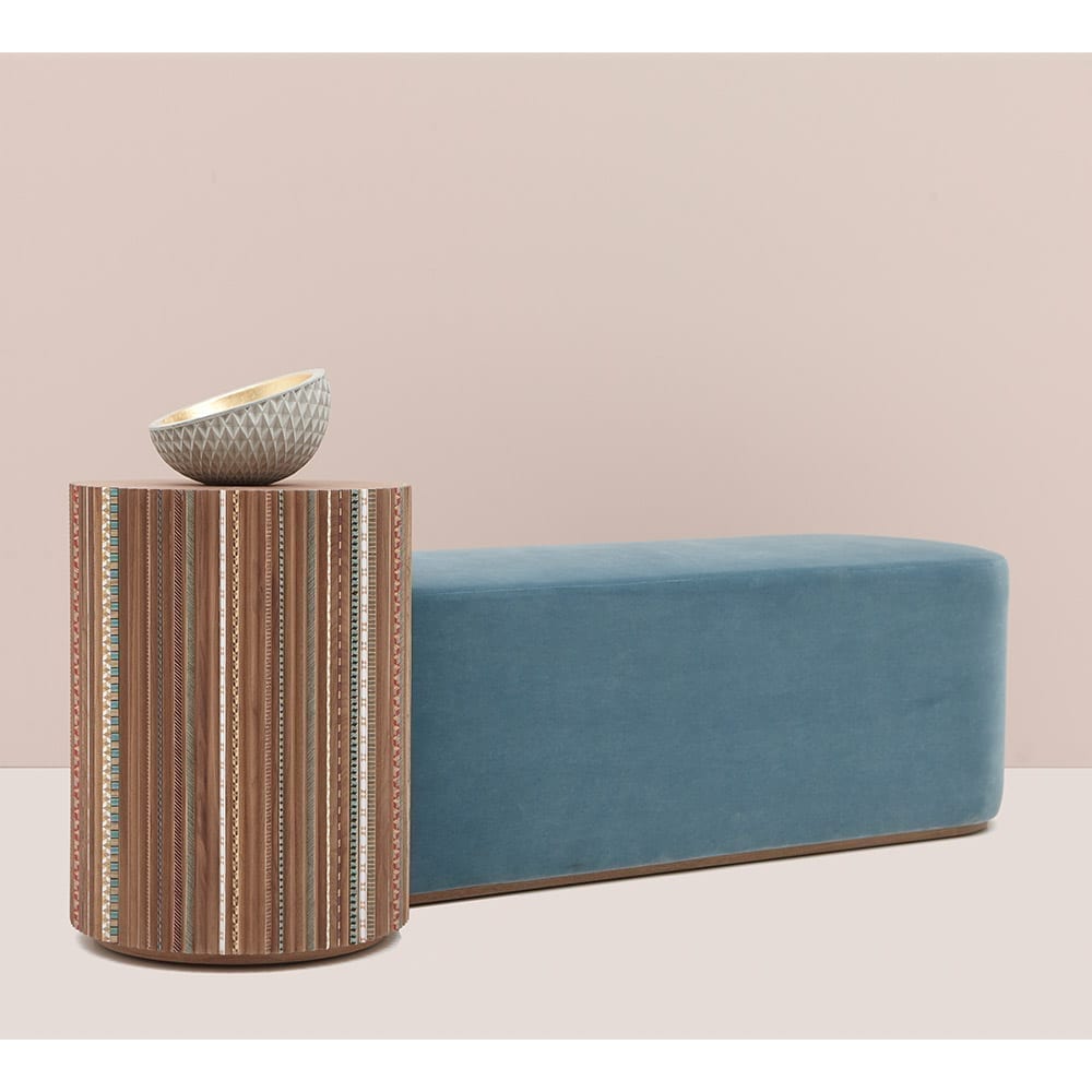 The Invisible Collection Nada Debs Funquetery Pleated Bench The Invisible Collection Nada Debs Funquetery Pleated Bench