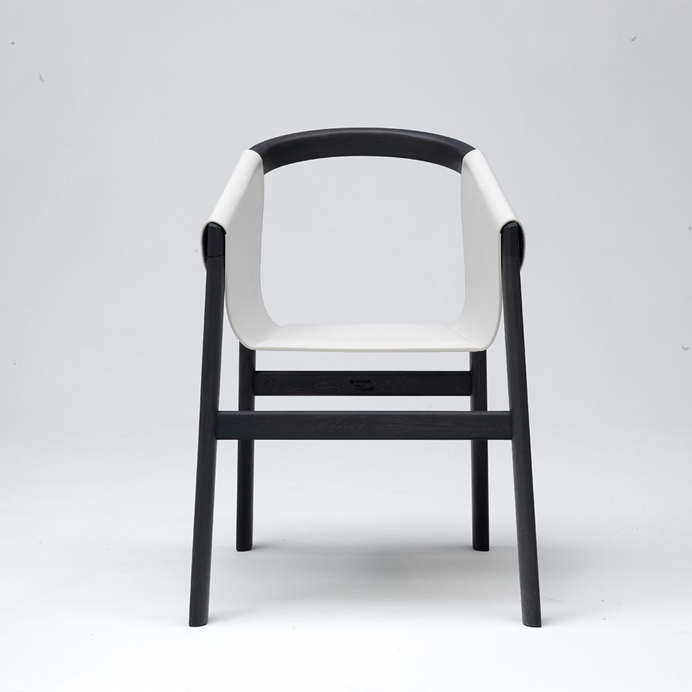 The Invisible Collection Dartagnan Chair David Haymann Walnut Noyer Chêne Oak Leather Cuir