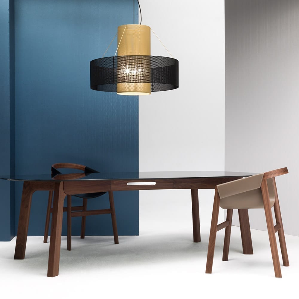 The Invisible Collection Dartagnan Chair David Haymann Walnut Noyer Chêne Oak Leather Cuir