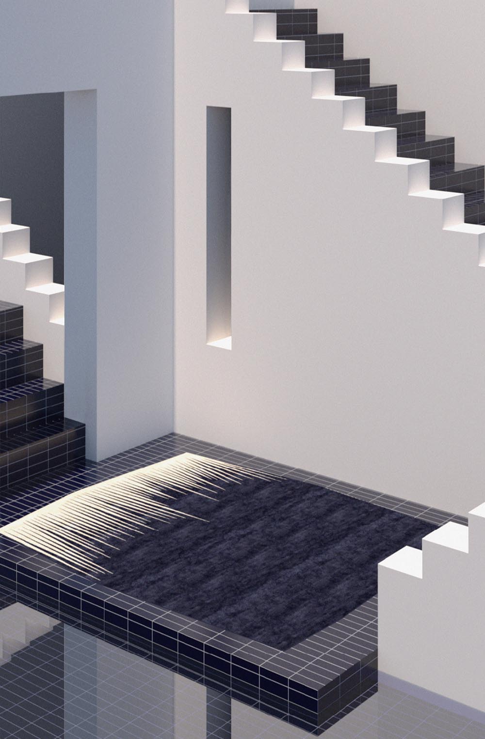 Tapis Peigne 1 par Atelier Février - The Invisible Collection