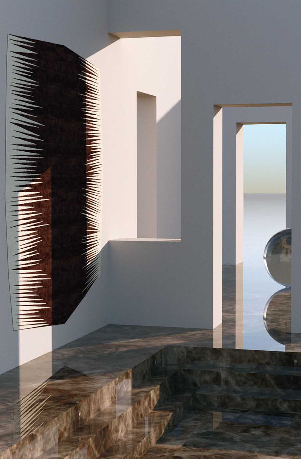 Tapis Peigne 2 par Atelier Février - The Invisible Collection