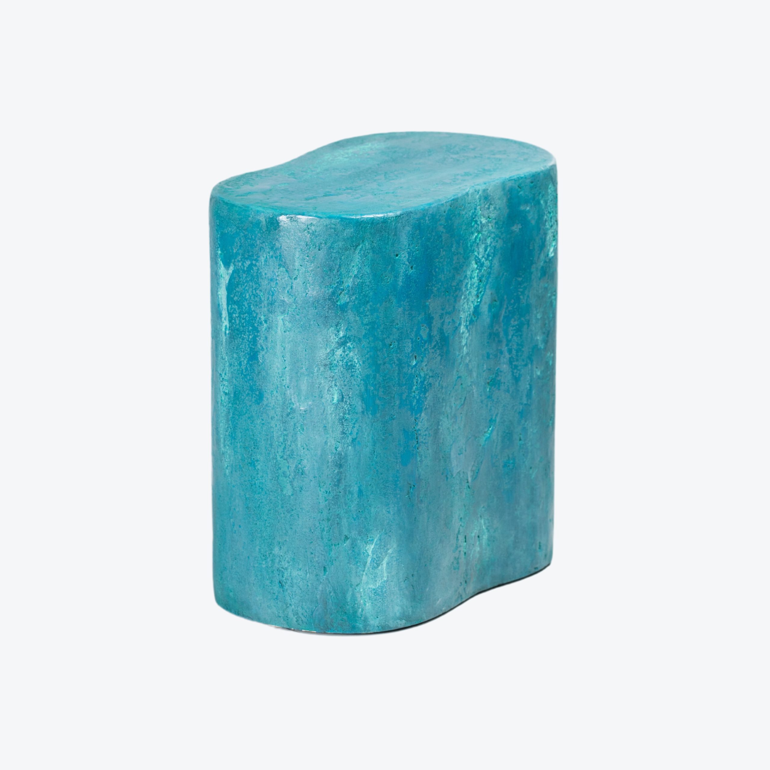 Stone B Stool Bleu Glacé