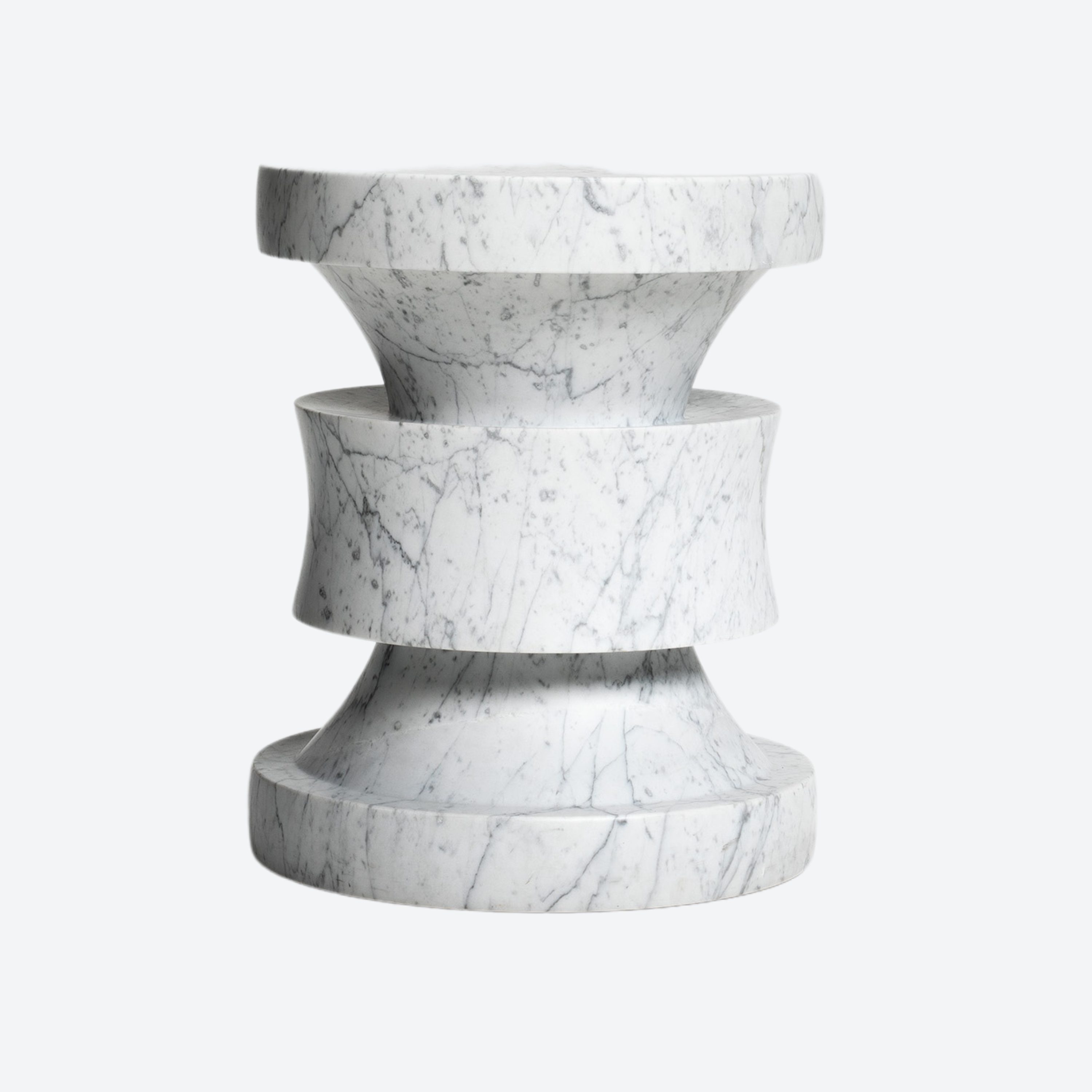 Barth Stool Les Intemporels White Marble