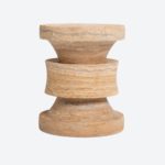 Tabouret Barth Travertin