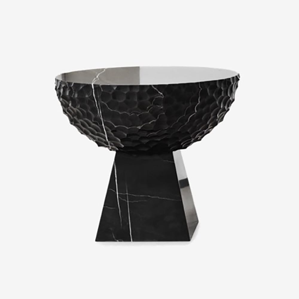 SKS01 Grafite Oro Nera Small Side Table