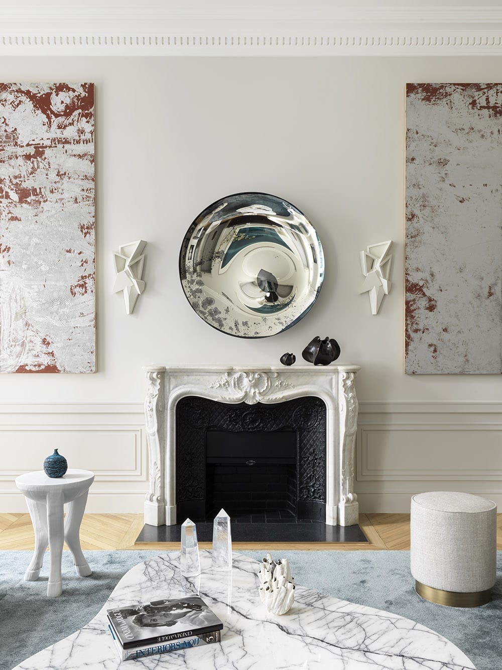 White Shadow Coffee Table by Damien Langlois-Meurinne, DLM