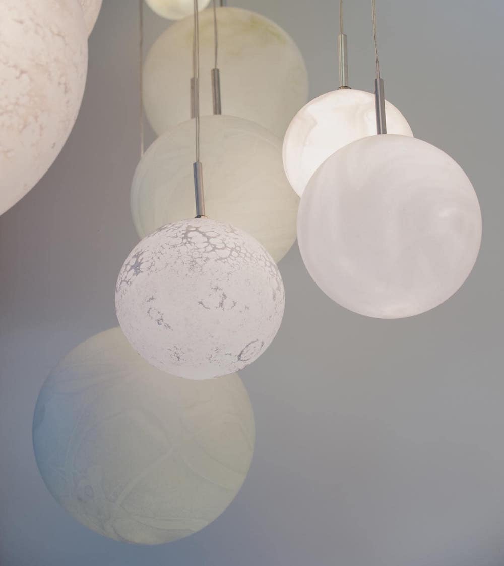 27 Planets Chandelier