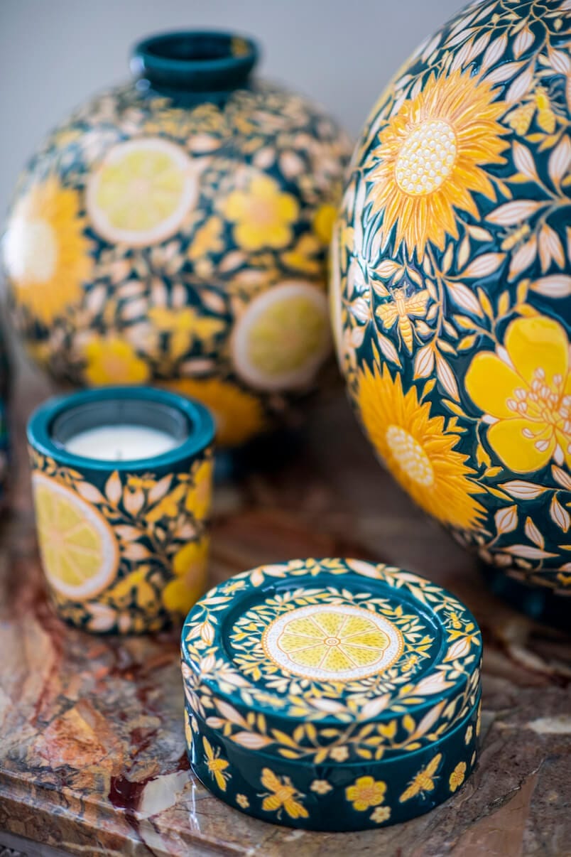 The Invisible Collection Coloniale Lemon Insect Bowl Michael Cailloux