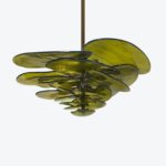 Lilypad Chandelier Green
