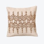 Ikat Beaded Cushion Cover