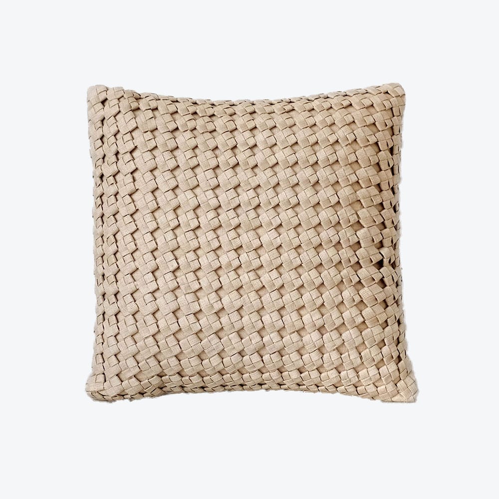 Square Knot Weave Cushion Cover