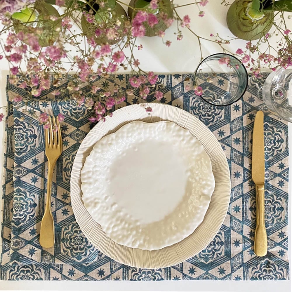 The Invisible Collection Etoiles Ocean Napkin Jennifer Shorto
