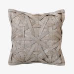 Diamond Large Weave Light Grey Cushion Cover