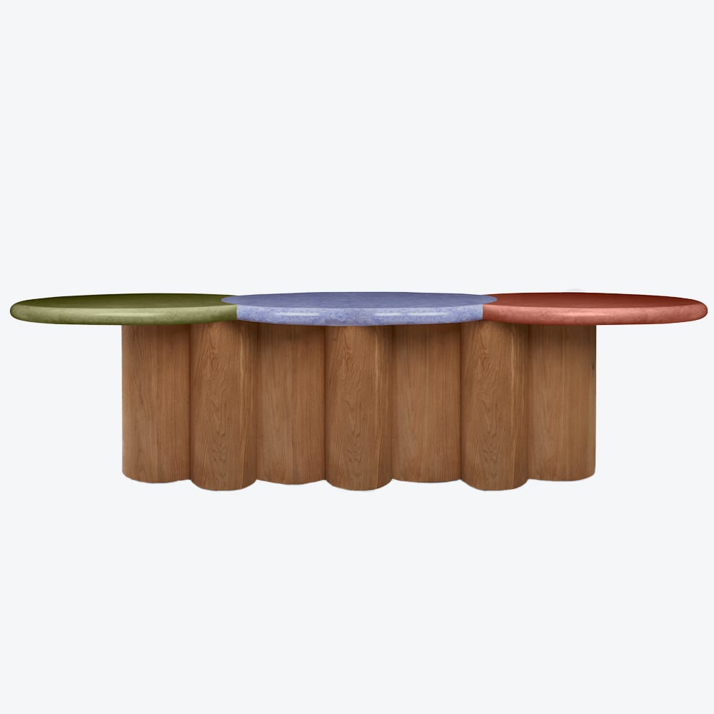 Eclipse Dining Table Triple