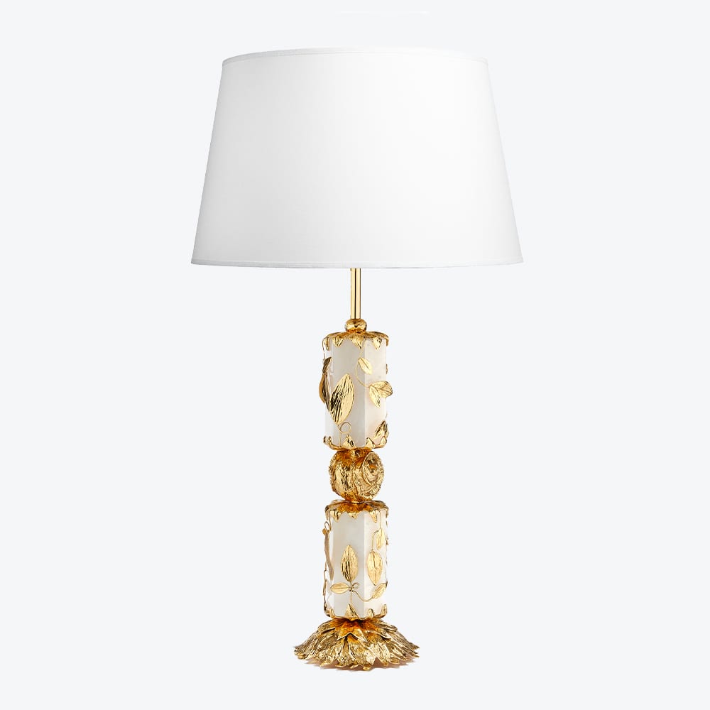 Foliage Hexagon Table Lamp