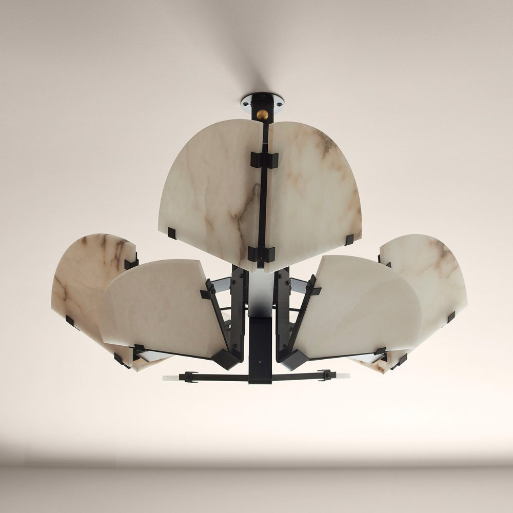 InvisibleColelction_GalerieMCDE_Quart De Rond Ceiling Lamp_SUS102A_hover