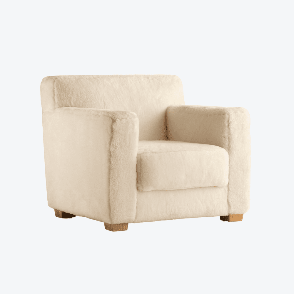 Armchair Upholstered Back 1932