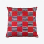 Pair of Hot Still Scale Pink Cushions