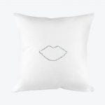 Green Lips Pillowcase