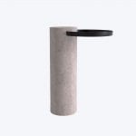 Salute Table L Travertine