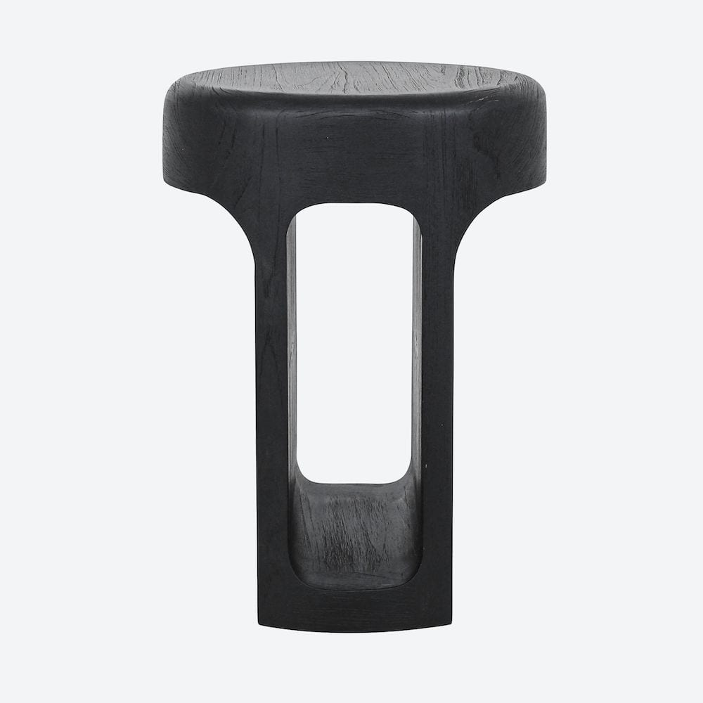 Bollard Side Table Teak