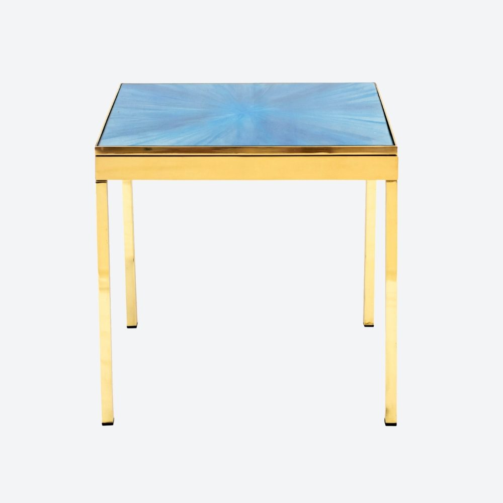 The Blue Rays Bedside Table