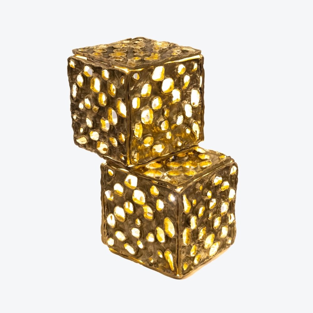 Double Quartz Table Light