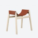 Dartagnan Stool Sbiancata