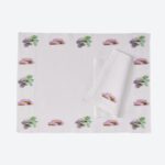 Ikat green Placemat & Napkin