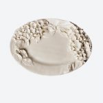 Hydrangea Oval Serving Plate