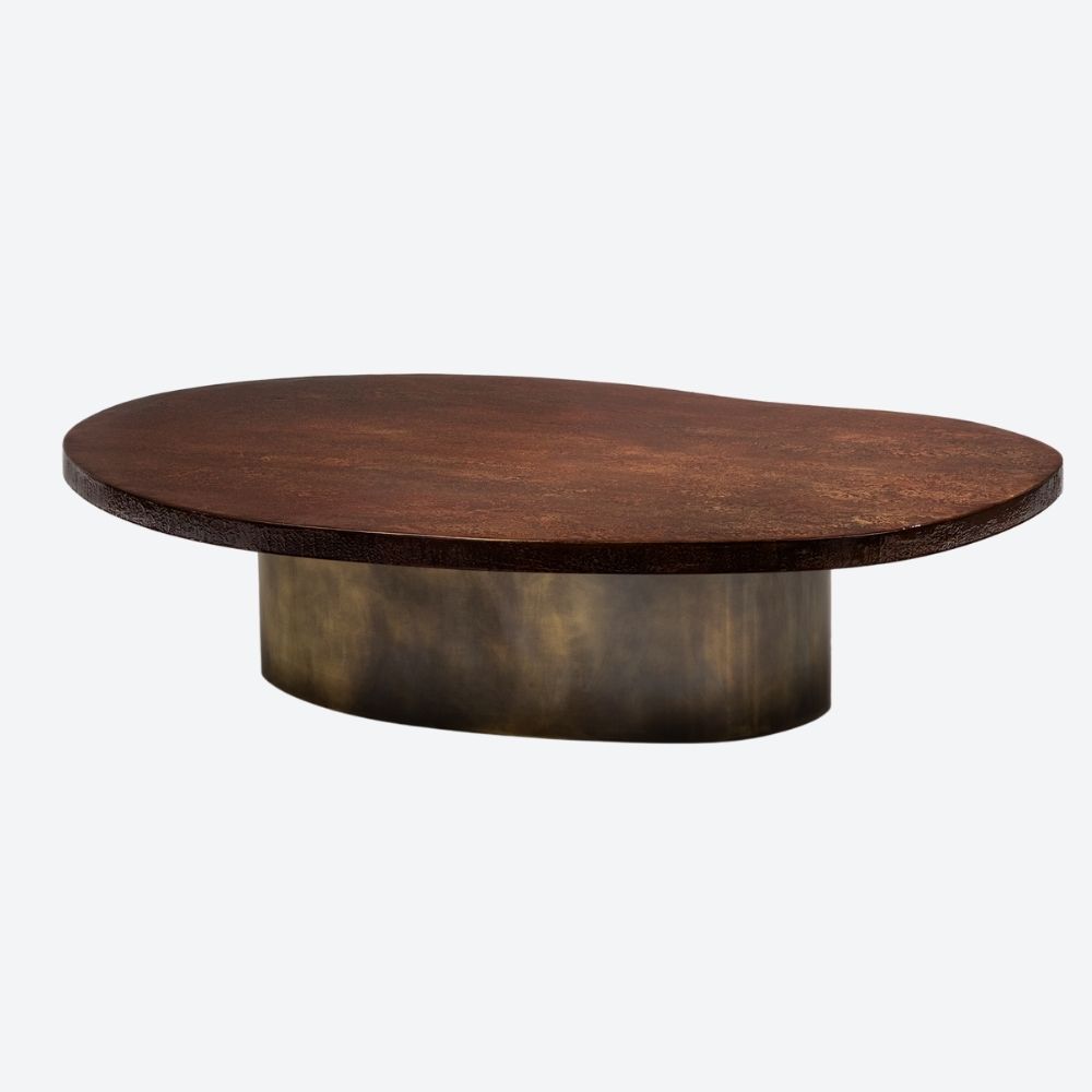 Stone Coffee Table A Cuprite d’Eau