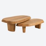 Duo Multilaque Oak Coffee Table