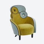 Velvet Maxou Armchair