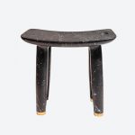 Tabouret Nomad Noir Marquina