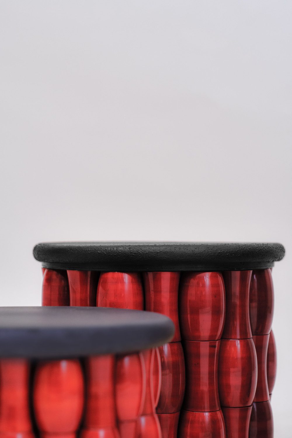 TheInvisibleCollection_AtelierAshieshShah_ChannapatnaStools1&2Red_1