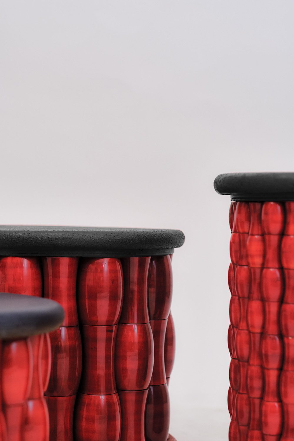 TheInvisibleCollection_AtelierAshieshShah_ChannapatnaStools1&2Red_2