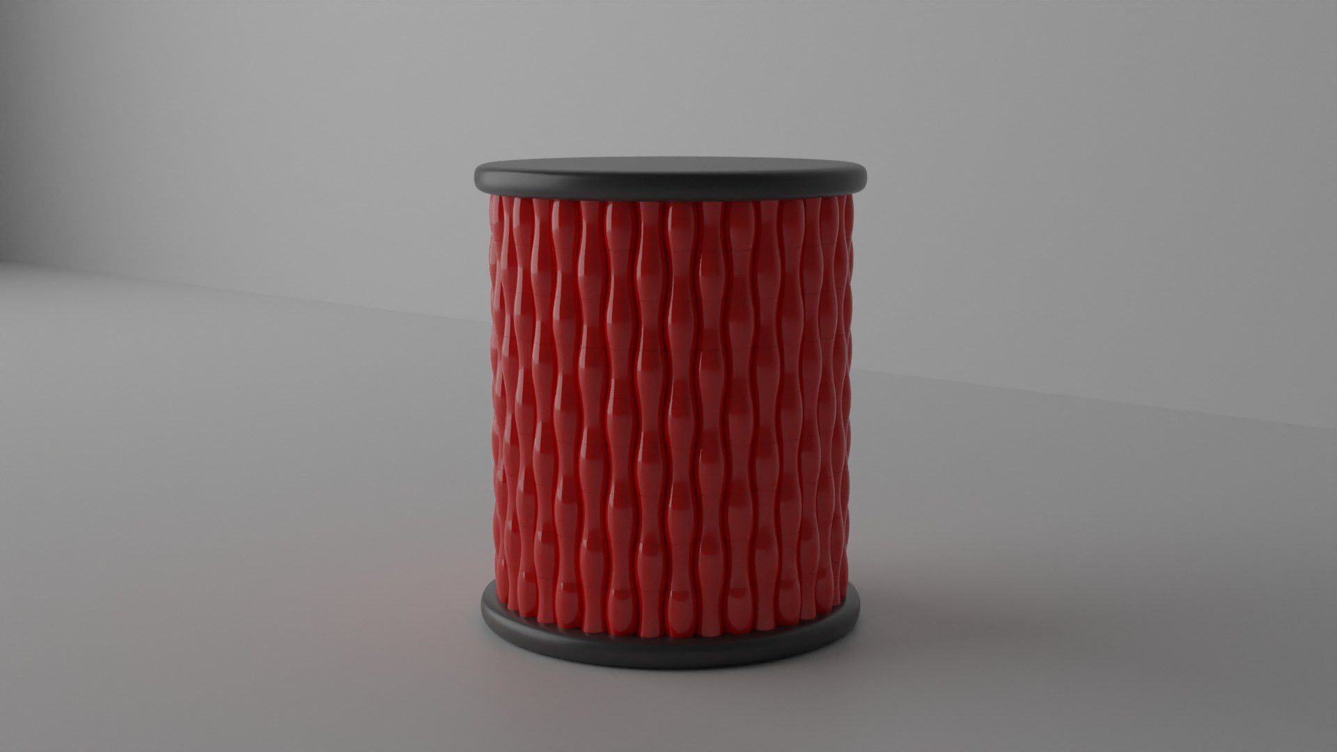 TheInvisibleCollection_AtelierAshieshShah_ChannapatnaStools1&2Red_8