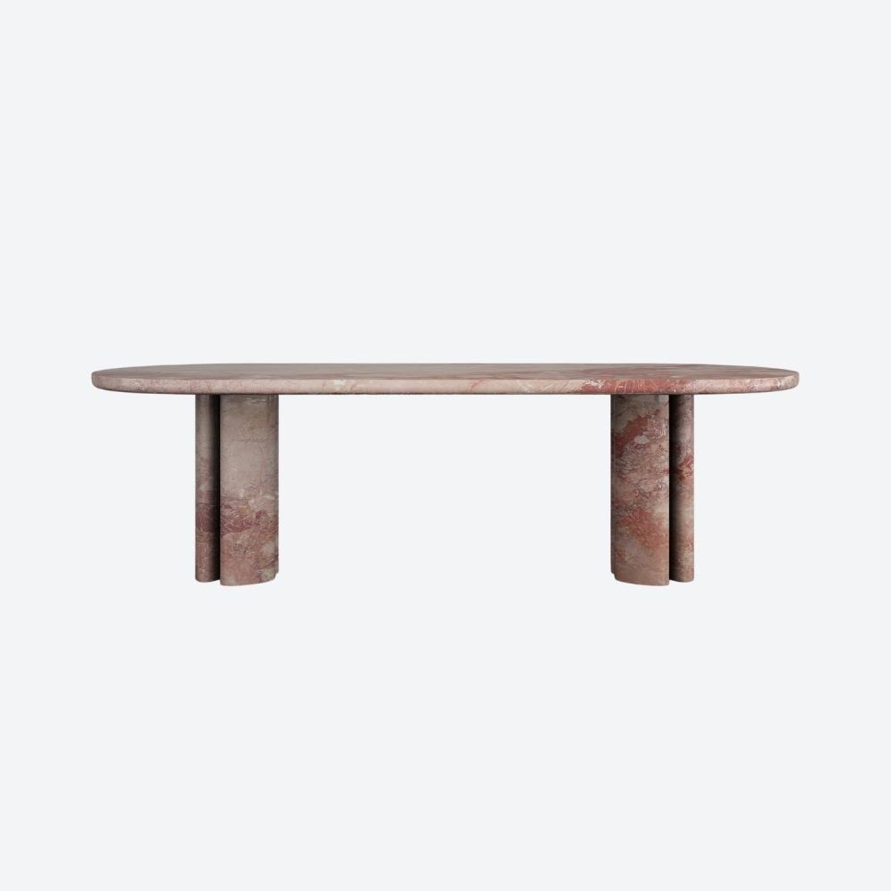 Dolce Dining Table – Breccia Pernice