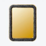Rocaille Mirror Gold and Abyss Blue