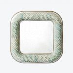 Rocaille Mirror Cyan Lava Stone