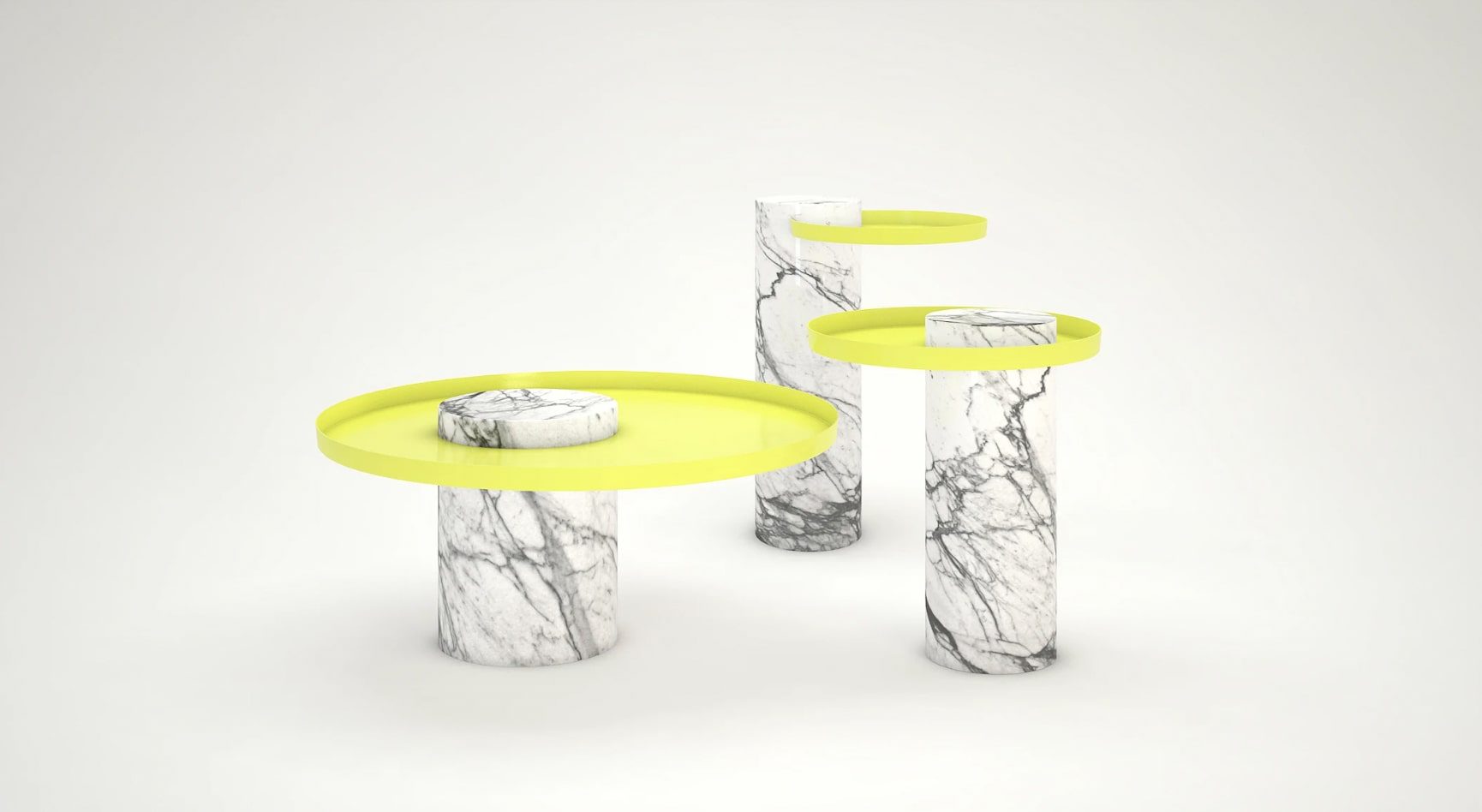 TheInvisibleCollection_LaChance_SaluteMediumWhitePelemarbleYellowNeon_2