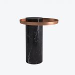 Table Salute M Noir & Cuivre