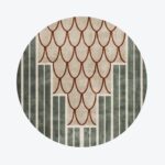 Ecaille Rug Green